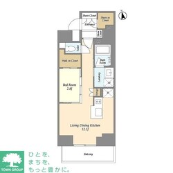 グランカーサ日本橋馬喰町の物件間取画像